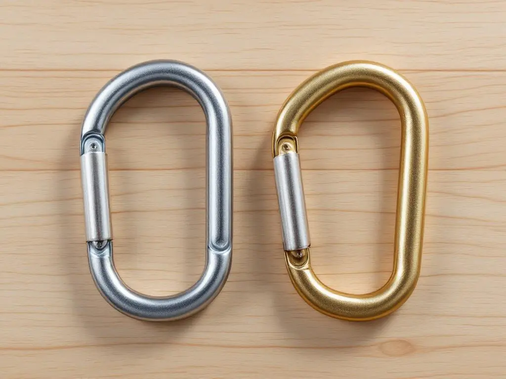 Ключові відмінності металевих та пластикових карабінів у використанні